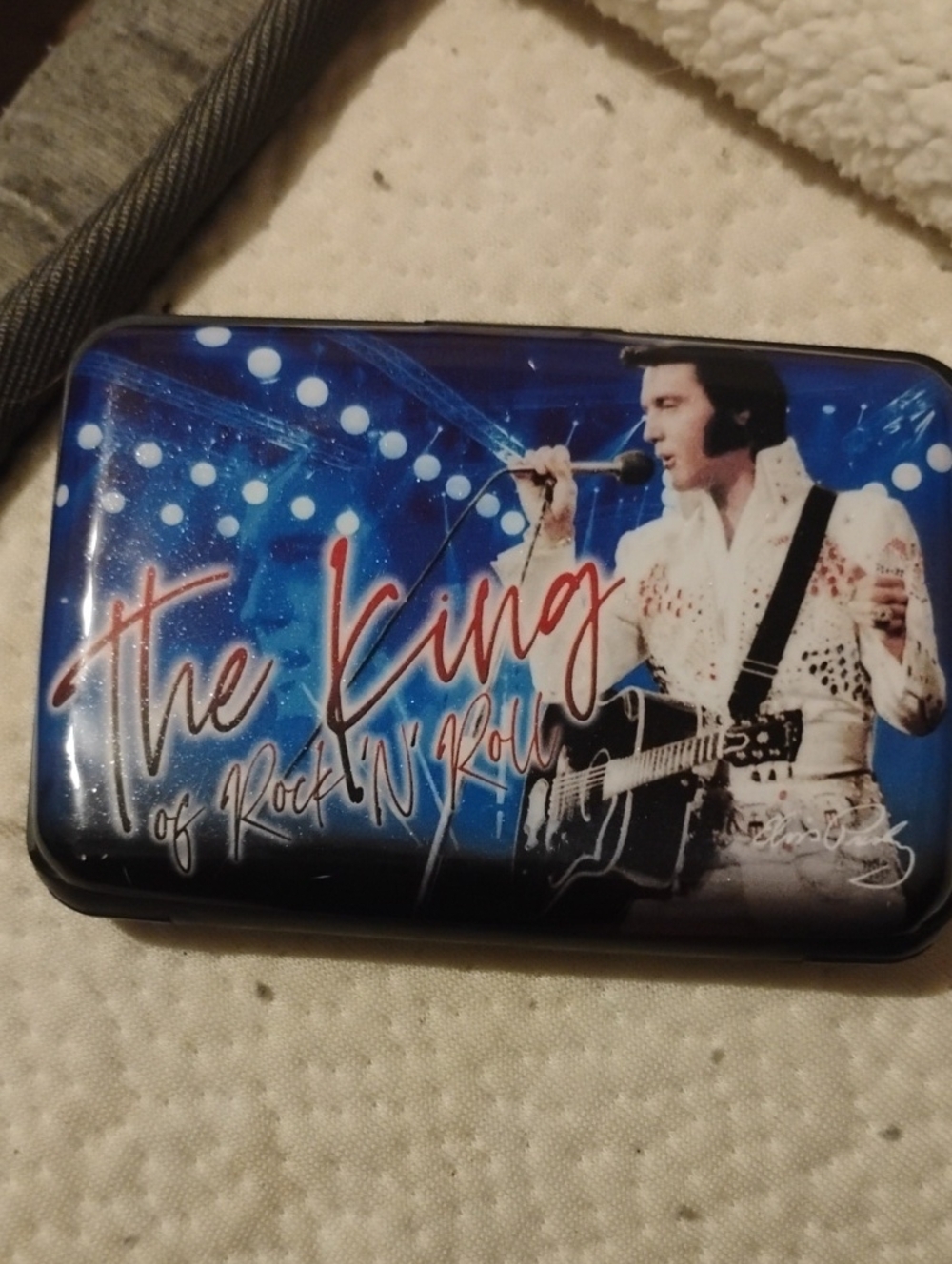 Elvis Presley The King of Rock 'N' Roll Card